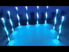 600W RGB LED Bar متحرك مصباح المسرح الرئيسي مع الوضع الذاتي