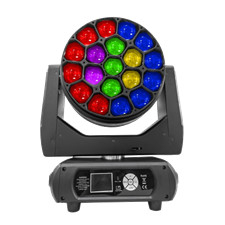 19pcs 40W High Power RGBW 4in1 LEDs LED Beam  Wash with 22/36/57/76CH DMX Channel